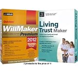 Quicken WillMaker Premium 2012 with Living Trust Maker Software - 2 Titles Included in 1 Package.