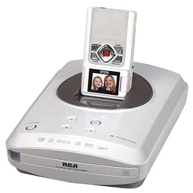 Click here to buy RCA EZDVD1 Memory Maker and EZ201 Small Wonder 60 Minute Camcorder Bundle (White) by RCA.