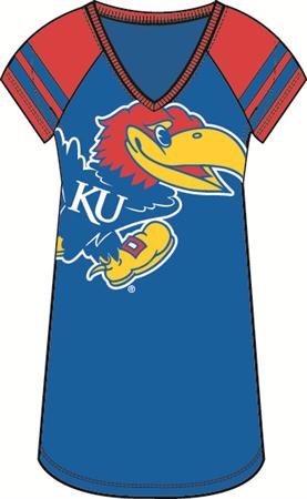 Kansas Jayhawks KU NCAA Ladies Next Generation Football Jersey Medium
