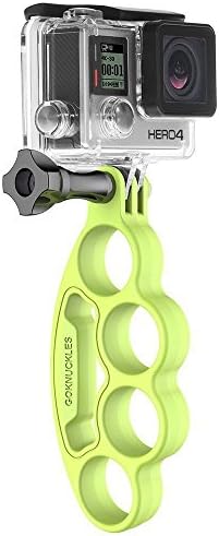 GoWorx GoKnuckles for GoPro® HERO Cameras Mount camera for GoPro-racing bike, helmet accessories mounts sport-outdoor for GoPro® Camera Mounts & Clamps (Green)