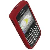 OEM DARK RED MERLOT Blackberry Silicone Rubber Gel Skin Case Cover for Tour ....