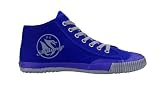 Shu Street High Plus Grey Canvas Unisex Sneaker by Shulong