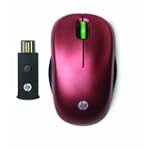 HP 27 MHz Wireless Optical Mobile Mouse (Red)