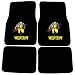 Search : Wolverine X-Men Mutant Marvel Comics Logo Front & Rear Seat Car Truck SUV Carpet Floor Mats - 4PC