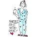 Nurses Do It With Love - White Nightshirt in a Bag