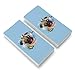Pug Dog Butterflies Selfie Eraser Set of 2