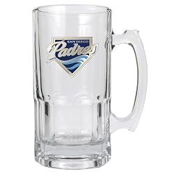 San Diego Padres MLB 1 Liter Macho Mug - Primary Logo by Great American Products