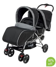 Safety 1st Duodeal Tandem Stroller - Black
