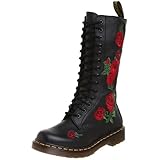 Dr. Martens VONDA Embroidery Black 12761001, Damen Stiefel, Schwarz (Black), EU 39 (UK 6)