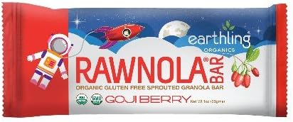 EARTHLING ORGANICS - ORGANIC RAWNOLA GOJI BAR