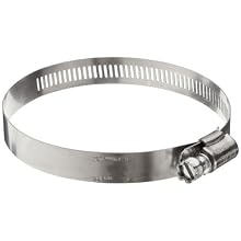 Precision Brand CS-H Series Collared Screw Worm Gear Hose Clamp