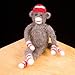 Sock Monkey Wool Needle Felting Craft Kit by WoolPets. Made in the USA.