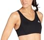 adidas Women's Energy Bra,Black/White,Medium