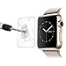 MouKou Apple Watch iWatch 42MM Screen Protectors 3-Pack Tempered Glass Screen Protector for iWatch 42MM ONLY