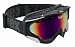 UVEX Apache Pro Ski Goggle,Black Matte Frame with Rainbow Mirror Lens