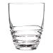 Acrylic Swivel Double Old-Fashioned Glasses Set of 4 - Clear
