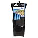 adidas Men's Climacool X 2 Low Cut Socks (2-Pair), Black Graphite Marl/Solar Blue/Light Onix, Large