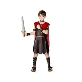 Gladiator Child Costume Size Medium for age range 6-8 years