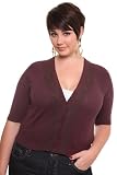 41I2pB7 1wL. SL160  Torrid Plus Size Brown Lace Trim Cropped Cardigan Reviews