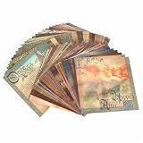 Once Upon A Time Paper Stack With Glitter 12X12-48 Sheets/Pad