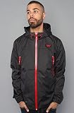 LRG The Rare Windbreaker in Black,Jackets for Men