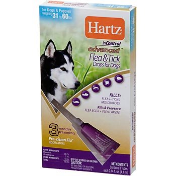 Hartz InControl Advanced Flea and Tick Drops for Dogs and Puppies