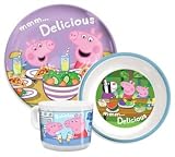 Peppa Pig & George Mug, Bowl & Plate Gift Set