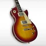 Electric Guitar with Set Neck Curved Top Vintage Cutaway Design Sunburst