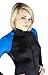 Storm Lycra Scuba Diving Skin, Black/Blue