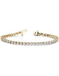 14k AA Diamond tennis bracelet Diamond quality AA (I1 clarity, G-I color)