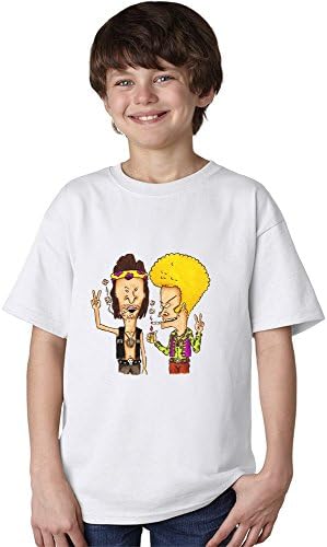 Beavis And Butthead Peace Hippies Unisex Youth T-shirt X-Large