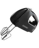 Proctor Silex 62507 5-Speed Easy Mix Hand Mixer Black