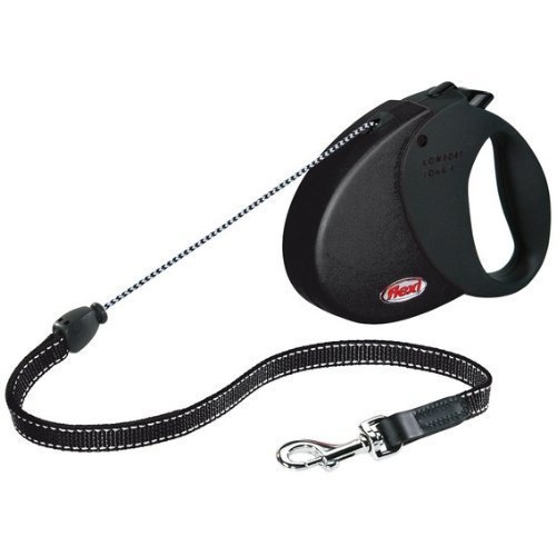 flexi Hundeleine Comfort Long 3, 8m, bis 50kg, schwarz/schwarz