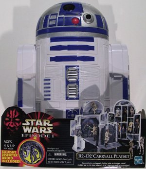 Star Wars Episode 1 R2-D2 Carryall Playset with Exclusive Destroyer Droid Figure