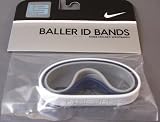 SportingGoods : Nike ID Baller Bands - LEBRON JAMES - Navy Blue / White/ Silver