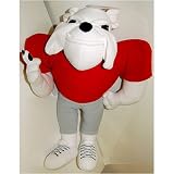 Georgia Bulldogs NCAA Mascot Pillow