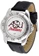 Arkansas State Indians Suntime Mens Sports Watch w/ Leather Band - NCAA College Athletics