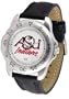Arkansas State Indians Suntime Mens Sports Watch w/ Leather Band - NCAA College Athletics