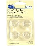 Dritz Plastic Class 15 Bobbins