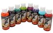8 COLOR TATTOO INK 2 OUNCE SIZE SECONDARY COLORS TEMPORARY AIRBRUSH PAINT SET