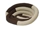 Bella Creature Comforts Medium Bella Pet Bed, Pinecone Brown/Shifting Sand
