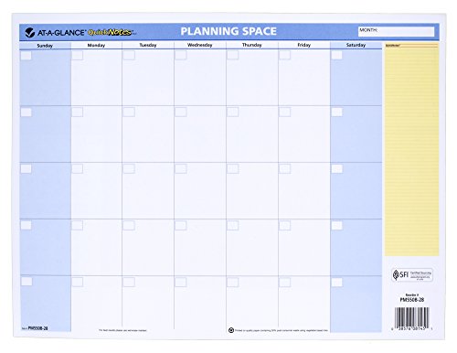 AT A GLANCE 2026 QuickNotes 16" X 12" Yearly Dry Erase Wall Calendar, Reversible Multicolor - View #7