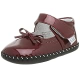 pediped Originals Isabella Crib Shoe (Infant),Red Patent,Medium (12-18 Months)