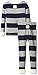 Burt's Bees Baby Boys Rugby Stripe Organic Pj Set, Midnight, 2 Toddler