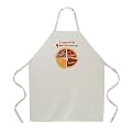 I Support the 4 Basic Food Groups Pizza Apron - Natural