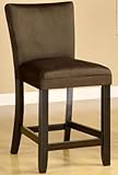 Astoria Micro Chocolate Counter Stool (Set of 2)