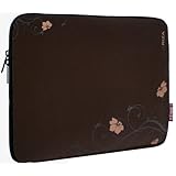 14 inch Brown Blossom Ukiyo-e Collection Netbook Laptop Sleeve Bag Carrying Case for Macbook, Acer, ASUS, Dell, HP, Lenovo, Sony, Toshiba