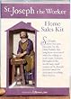 ST JOSEPH statue Worker Home seller Sales Kit Figurine