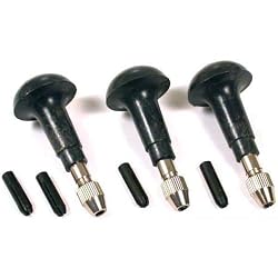 3 Swivel Pin Vise Graver Handle Drilling Watch Tools