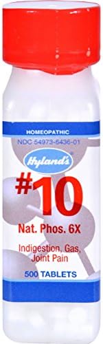2Pack! Hyland's No.10 Nat. Phos 6x - 500 Tablets
